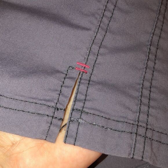 wonder wink SP Gray Pink Cargo Style Drawstring Scrub Pants - Picture 10 of 13